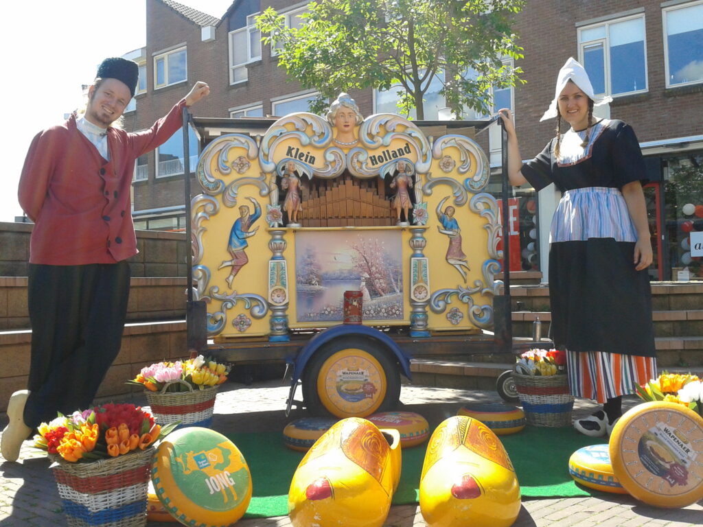 Draaiorgel klein Holland draaiorgelverhuur draaiorgeltje te huur